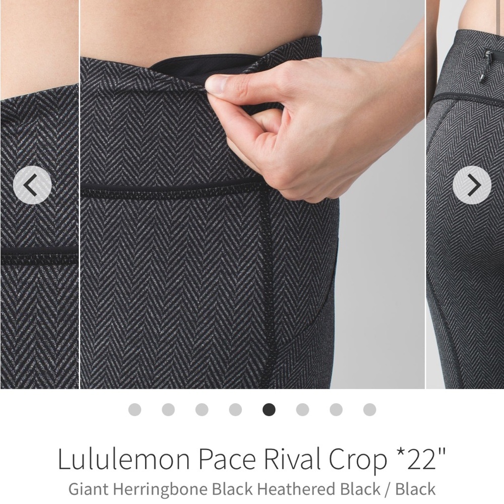 Lululemon Pace Rival Crop - Picture 6 of 13